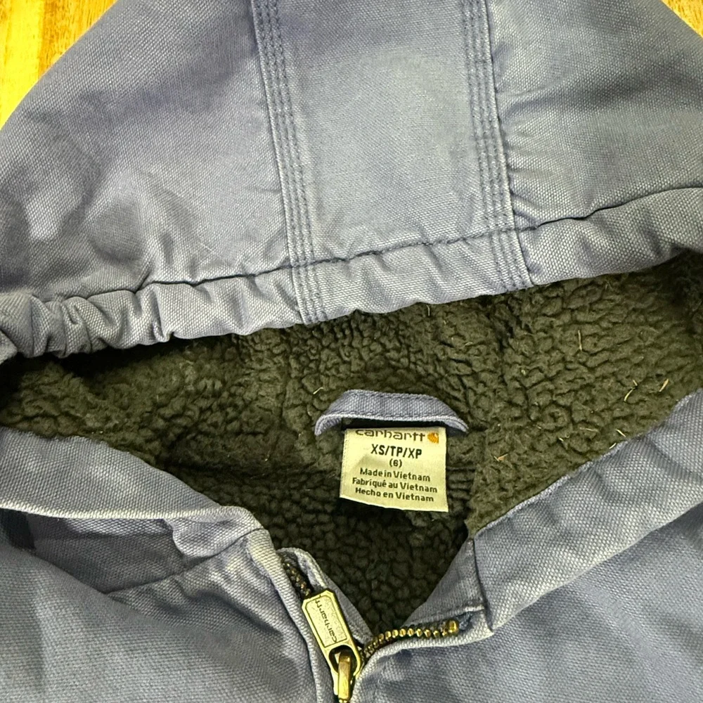 Carhartt Indigo Hooded‎ Jacket